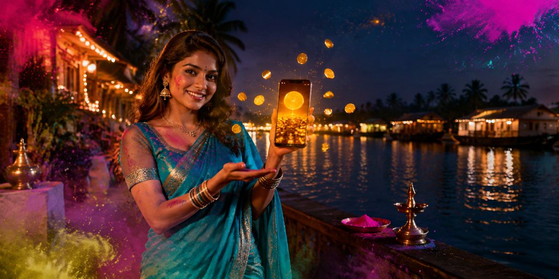 Mobile payment using UPI for Teen Patti in Kerala